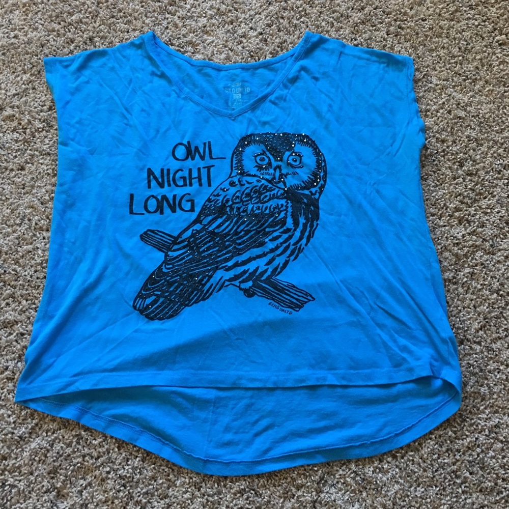 Ecko Hi-Low “Owl Night Long” T